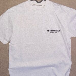 Essentials Fear of God Gray T-Shirt